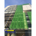 Artistic perforated Metal Acoustic panels Wall Cladding with arts design as Curtain Wall